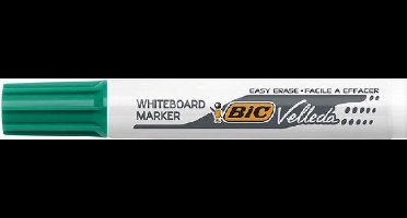 BIC Velleda 1791 markeerstift 12 stuk(s) Groen Beitelvormige punt