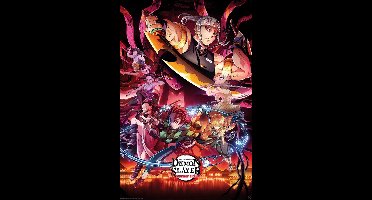 Demon Slayer Entertainment District Unisex Poster - meerkleurig - Standard