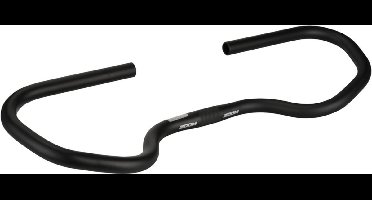 Fischer Stuur Multipositie 25,4mm aluminium zwart