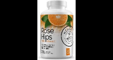 Rozenbottels Vitamine C + ZN + SE 200 tablets|Rose Hips Vitamin C + ZN + SE 200 tablets|Rose Hips Vitamine C + ZN + SE 200 comprimés