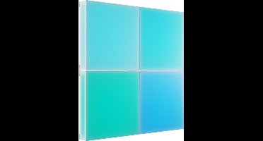 Nanoleaf Blocks Small Squares Uitbreidingsset - 4 Squares - RGBW - Google, Apple, Alexa Compatibel