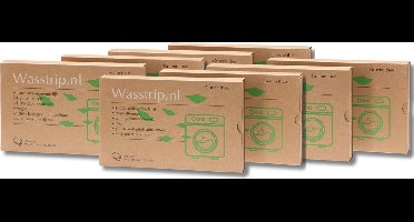Wasstrips Groene thee - 256 sheets/wasjes - wasmiddel voor alle wasmachines - wasmiddeldoekjes voor alle kleuren was - voor koud en warm wassen - eco-vriendelijke verpakking