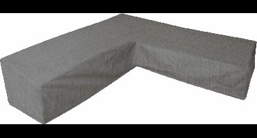 Eurotrail Waterdichte Hoes voor L Vormige Loungeset, Hoekbank, Cantonic 350x280x100/70 cm, Grijs