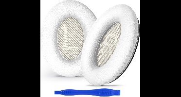 Oorkussen geschikt voor Bose QuietComfort 35 ii - Wit