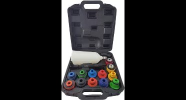 Olie vuldoppen met trechter set-Trechter-Weber Tools