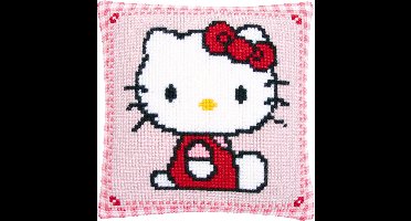 Kruissteekkussen kit Hello Kitty - Vervaco - PN-0147565