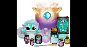 Magic Mixies Blauw - Magische Ketel met échte mist - Interactief Pluche