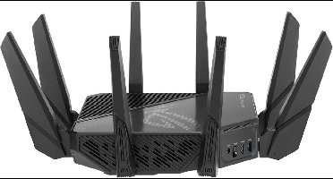ASUS ROG Rapture GT-AX11000 PRO - Gaming extendable router - WiFi Versterker - 4G / 5G Router vervanger - WiFi 6