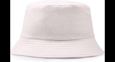 New Age Devi - Buckethat - Beige - Vissershoedje - Zonhoedje - Emmerhoed - Hoedje - Festival - Volwassenen