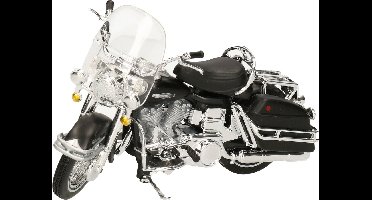 Maisto Modelmotor - Harley Davidson - FLH Electra Glide - 1966 - zwart - schaal 1:18 - schaalmodel motor