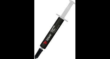 SAVIO Warmeleitpaste CPU 4g TG-01 - Leicht Anwendbar Thermal Paste - 4.7 W/mK - zum Kuhlkorper Verbindung Kuhle und Stummschaltung fur alle CPU, GPU Kuhler
