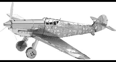 Metal Earth Messerschmitt Bf-109 Modelbouwset - Modelbouw - 0032309011180