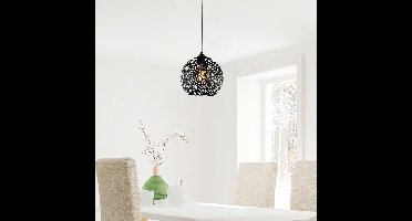 Asir kroonluchter – zwart – 25 x 25 x 119 cm