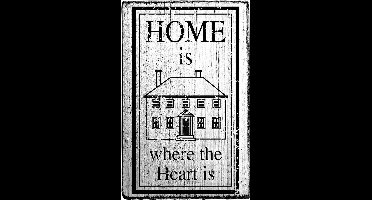 Colop vintage stempel-Home is where the heart is-Stempelen-Kaarten maken-Scrapbook-Knutselen-Hobby-DIY -Stempels-Creative hobby