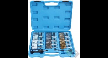 Borstelset - 38 delig - Messing/Staal/Nylon - SATRA