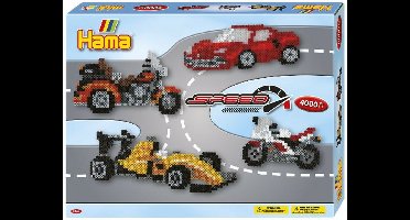 Hama Strijkkralen Voertuigen - 4000 kralen - Voorbeelden - Vanaf 5 jaar