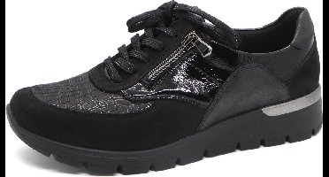 Waldlaufer Ramona Veterschoen - Vrouwen - Zwart - Maat 6