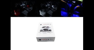 OEM Line LED Verlichtingsset Voetenruimte LED Lampen Long Life LED verlichting | 6000K Wit voor Volkswagen Golf 7 GTI / GTD / GTE / R20 / R / Audi A1 A3 8V A4 B8 B9 A5 A6 A7 A8 Q3 Q5 Q7 TT / Seat Ateca Leon 5F ST SC Toledo / Passat CC Tiguan Touran