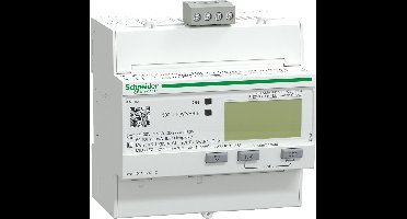 kWh-meter - P/U/I-meting - Modbus RTU - Multitarief - 3F -In=63A - MID - iEM3100 Energiemeter - Acti9 - Schneider Electric - A9MEM3155