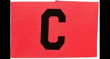Precision - aanvoerdersband C - roze - maat senior