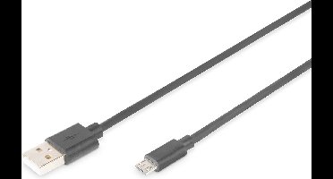 ASSMANN Electronic - USB 2.0 A Male naar USB 2.0 Micro Male - 1.8 m
