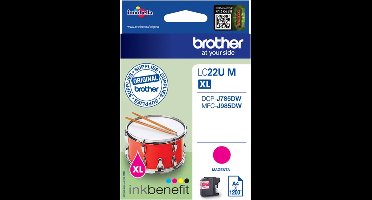 Brother - LC-22UM - Inktcartridge magenta