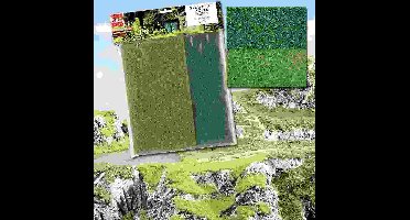 Busch - Strukturmoos Fein (Bu7385) - modelbouwsets, hobbybouwspeelgoed voor kinderen, modelverf en accessoires