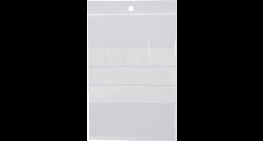 Gripzakjes 100x150 mm SCHRIJFVLAK 100 st