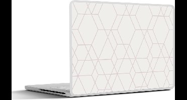 Laptop sticker - 10.1 inch - Mozaïek - Design - Geometrie - 25x18cm - Laptopstickers - Laptop skin - Cover