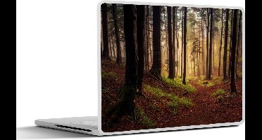 Laptop sticker - 12.3 inch - Bomen - Natuur - Bos - 30x22cm - Laptopstickers - Laptop skin - Cover