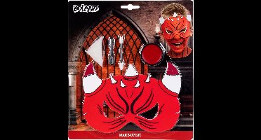 Boland - Set schmink kind Duivel - - Schminkset - Carnaval, Halloween, Themafeest - Halloween schmink - Horror