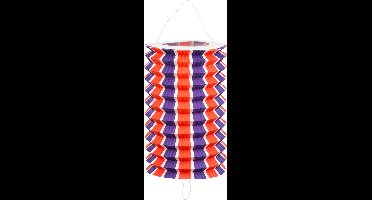 Boland - Set 12 papieren treklampionnen Driekleur (L) Multi - Verjaardag, Kinderfeestje, Sint Maarten