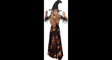 Boland - Kostuum Dazzling witch (4-6 jr) - Kinderen - Heks - Halloween verkleedkleding - Heks