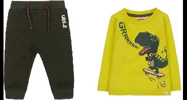 LEUK SETJE VOOR BABY/PEUTER MET DINO