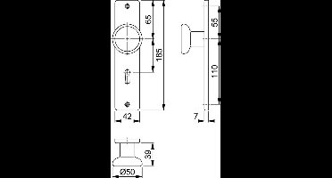 Hoppe Deurbeslag 54/378