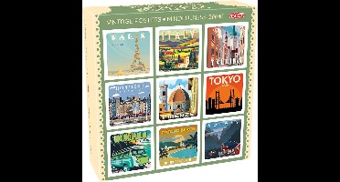 Tactic Memo spel - Vintage Posters Mindfullness Spel - Memo voor volwassenen