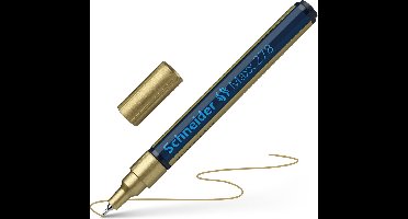 Schneider lakmarker - Maxx 278 - lijnbreedte 0,8 mm - goud - verfstift - S-127853