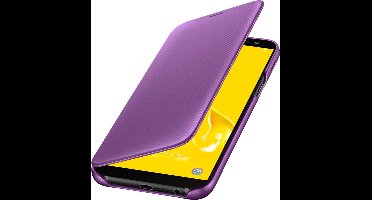 Samsung Flip Wallet - Samsung J6 - Paars