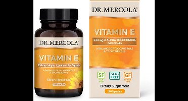 Dr. Mercola - Vitamine E - 134 mg - 30 capsules