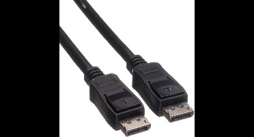 VALUE DisplayPort kabel, DP M/M, zwart, 3 m
