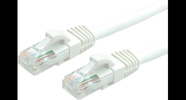 VALUE Patchkabel Kat.6A (Class EA) UTP, wit, 20 m