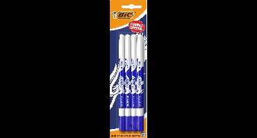 BIC Ink Eater Inktwissers - Blauw - Pak van 12