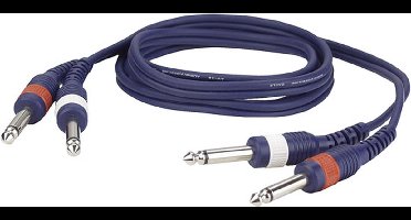 DAP Audio DAP kabel, 2 x Jack mono - 2 x Jack mono, 150cm Home entertainment - Accessoires