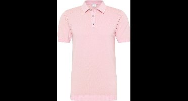 Blue Industry Knitted Poloshirt Roze - Maat L - Heren