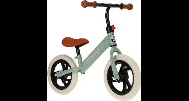 XQMAX- Loopfiets -12 inch - Matgroen- EVA banden -Lekvrij-Slijtvast- D 30cm.