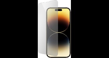 Mobiparts Screenprotector geschikt voor Apple iPhone 14 Pro Max - Gehard Glas - Anti-bacterieel -