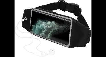 Mobiparts Comfort Fit Sport Belt geschikt voor - Zwart