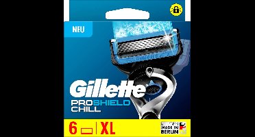 Gillette Scheermesjes, ProShield Chill, 6 St