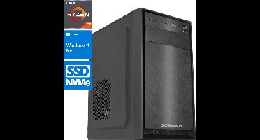 ScreenON - Ryzen 7 - 2TB NVMe SSD - 32GB RAM - GTX 1660 - OfficePC.ALR10370 + WiFi & Bluetooth