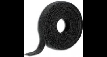 Klittenband IEZZY kabelbinder 2-in 1 13mmx10m zwart - 5 stuks